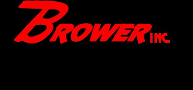 Brower Inc. full logo with tagline and phone number